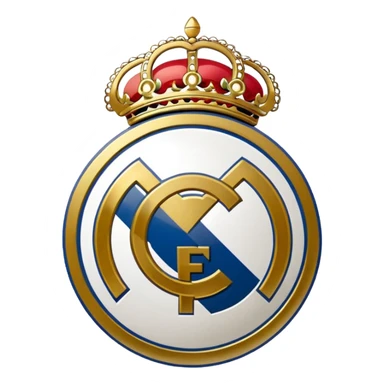 Real Madrid logo sticker