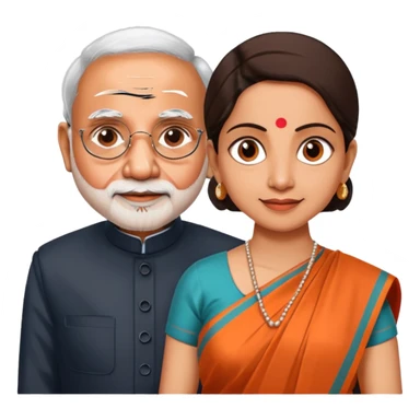 narendra modi and nirmala sitaraman sticker
