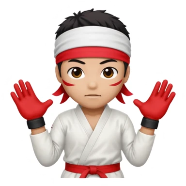 Ryu from street fighter  sticker