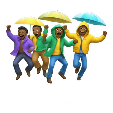 It’s raining men sticker
