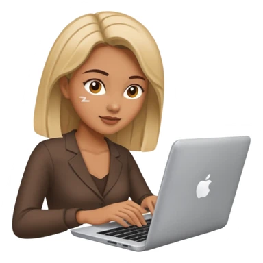 mujer  ganando dinero online sticker