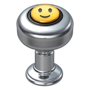 Manual car gear knob emoji sticker