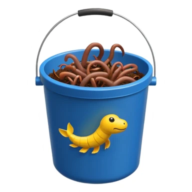 bait bucket fishing sticker