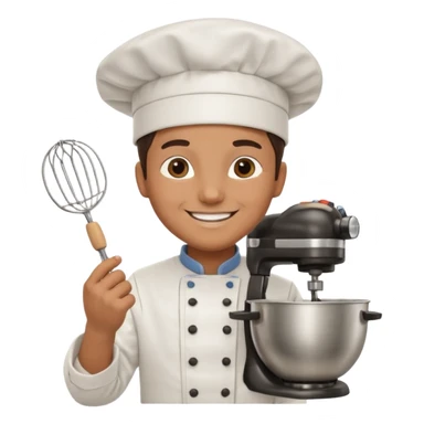 Mixer with Chef sticker