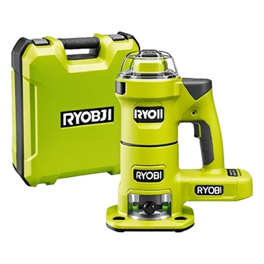 ONE+ 18V Cordless Compact Fixed Base Router RYOBI  sticker