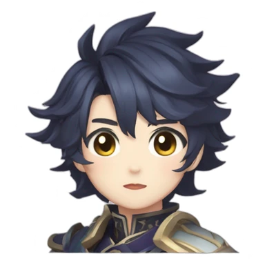 Genshin impact xiao sticker