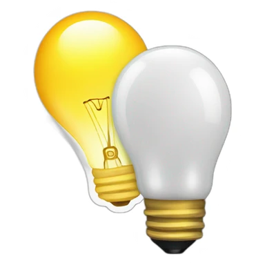 Idea Bulb sticker sticker