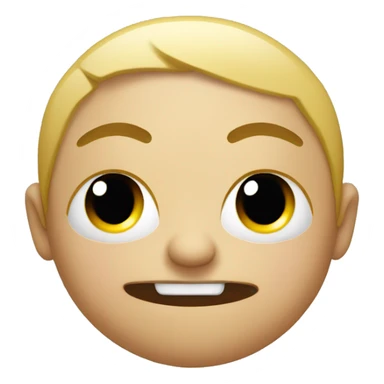 Pulling has one eye and sticking is tongue out like teasing someone sticker