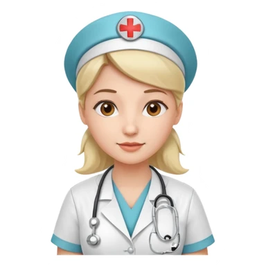 nurse woman sticker