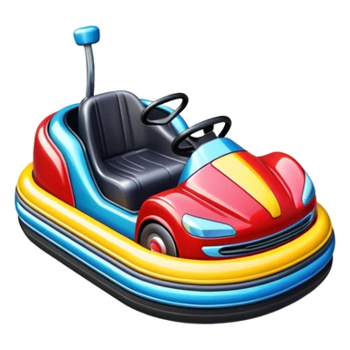 Bumper car sticker