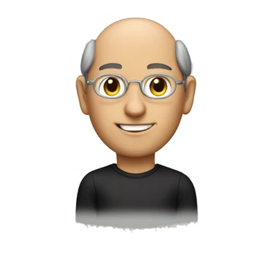 young Steve jobs  sticker