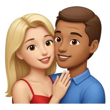 Me and my boyfriend kissing sticker