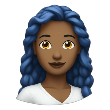 Blue Jaurès feminist sticker