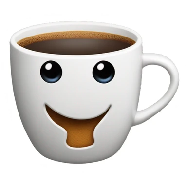 abrigada con una taza de café  sticker