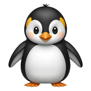 Pinguino con pijama sticker