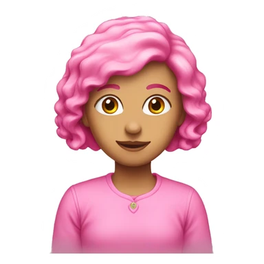 couqette pink sticker