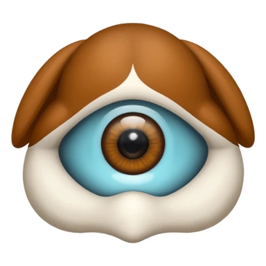 écureuil tenant une énorme loupe devant ses yeux, air curieux sticker