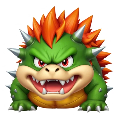 Bowser Mario sticker