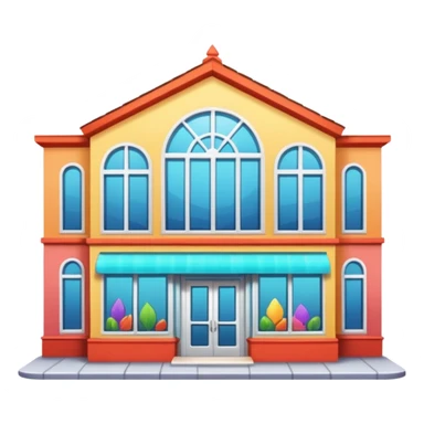 petshop building sticker