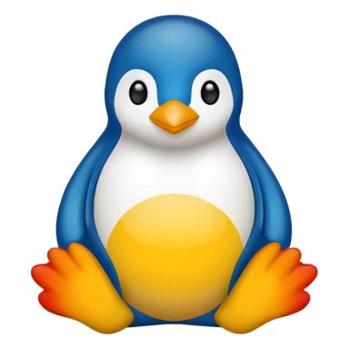 linux logo sticker