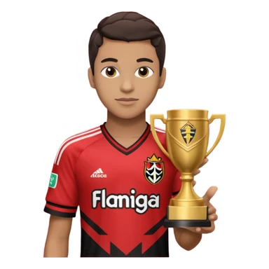 Eu quero a taça da libertadores esteja perto do flamengo sticker
