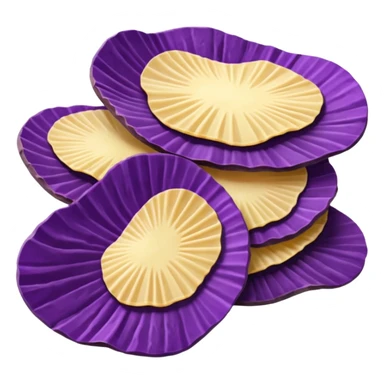 purple potato chips sticker