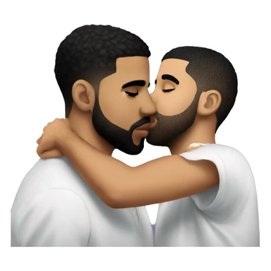 drake kissing drake kissing drake kissing drake sticker