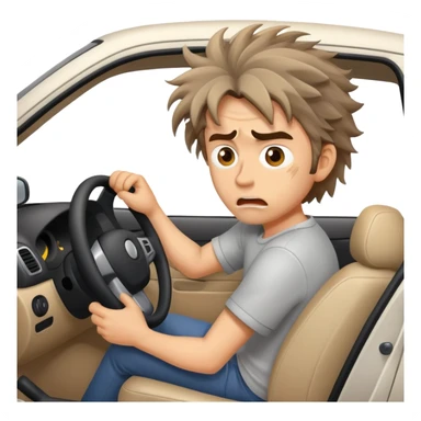 Chaotic driver sticker