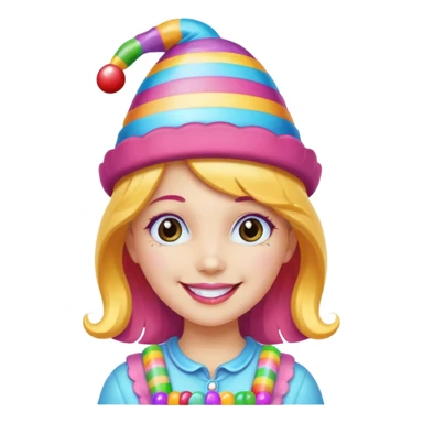 candy hatted girl from candyland sticker