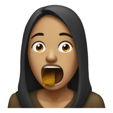 Mona coughing sticker