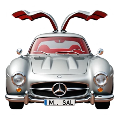 Mercedes 300 sl gullwing  sticker