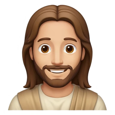 Jesus loving us sticker