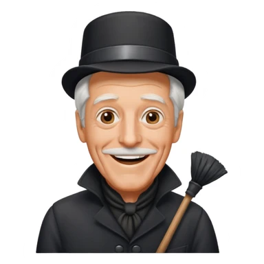 Dick Van Dyke chimney sweep  for discord  sticker
