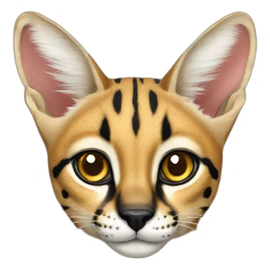 African Serval Cat sticker