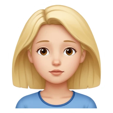 girl dreaming about boy sticker