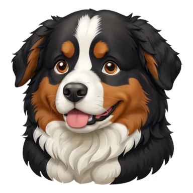 Bernese mountain dog sticker