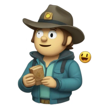 Les souvenirs de gravity falls sticker