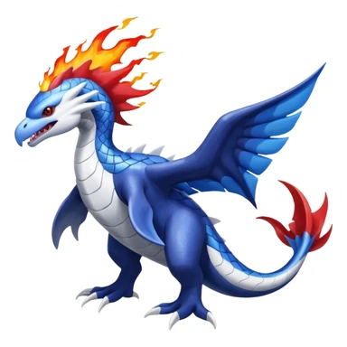 Lugia-Kyogre-Salandit-Reshiram-Latios-fusion-creature (full body) sticker