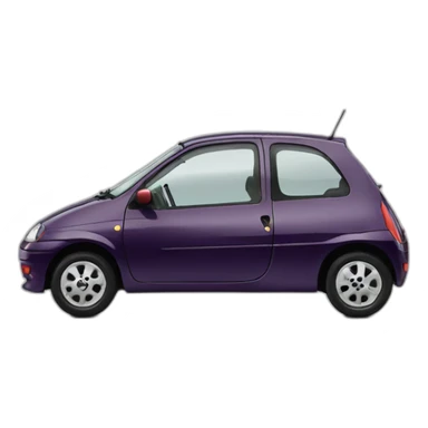 1993 Renault Twingo Side Profile sticker