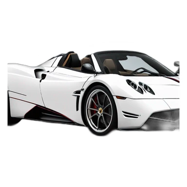Pagani huayra roadster sticker