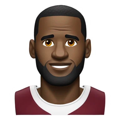 Lebron james getting a low taper fade sticker