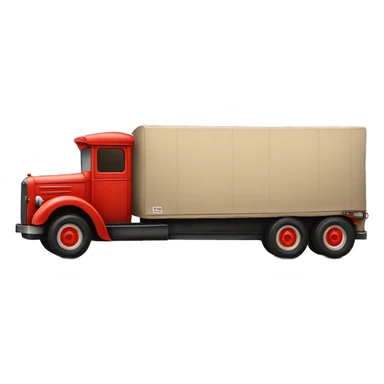 Very large 1933 mover’s moving truck sticker