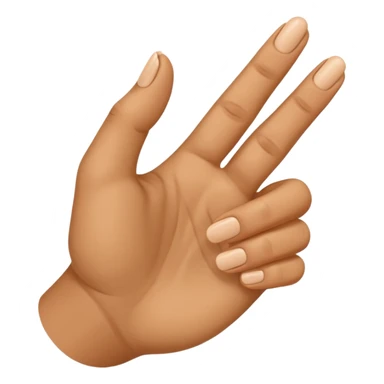 ASL Alphabet D sticker