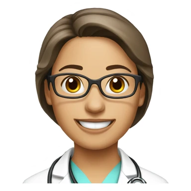 doctor-woman-happy  sticker
