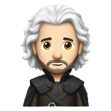 Jon snow sticker