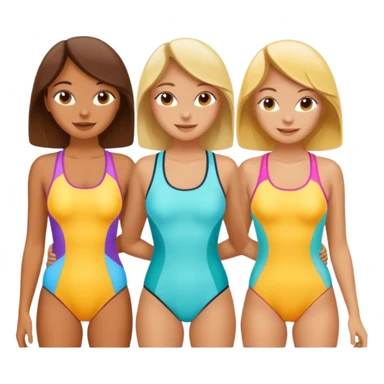 3 girls on a jet ski sticker