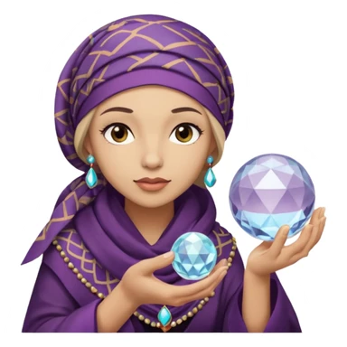 fortune teller sticker