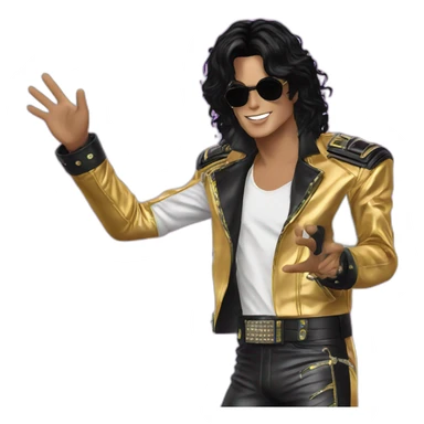 michael jackson saying hi to pabllo vittar sticker