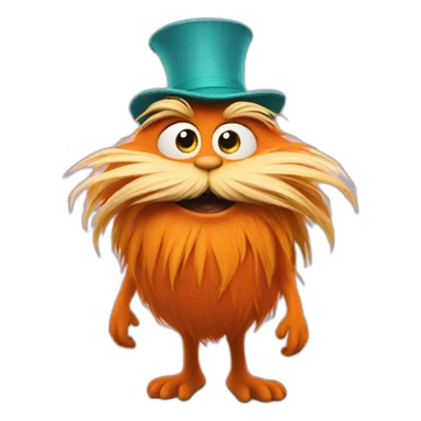 lorax sticker
