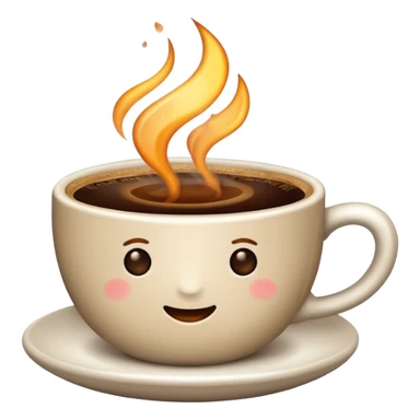 coffee in the morning sticker